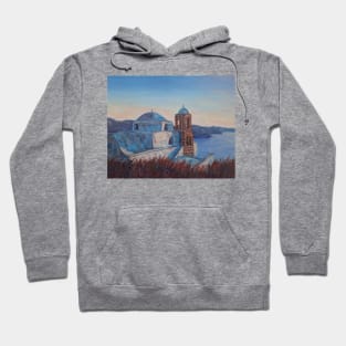 Agia Paraskevi Church Oil painting Hoodie